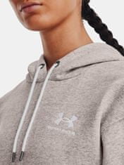 Under Armour Mikina Essential Fleece Hoodie-GRY S