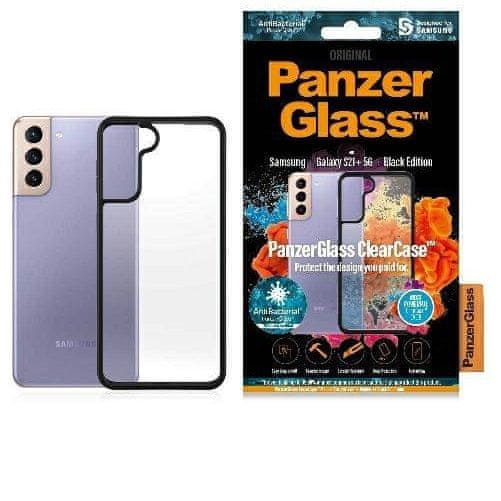 PanzerGlass Clearcase puzdro pre Samsung Galaxy S21 Plus 5G - Čierna KP19725