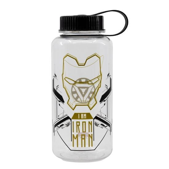 Stor Plastová XL fľaša AVENGERS Iron Man, 1100ml, 02096