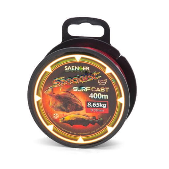 Specitec Saenger vlasec Surf Cast 0,36 mm 400 m