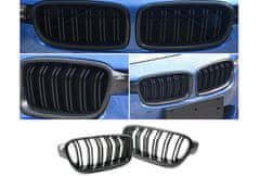 UNI Predná maska ľadvinky Double-line BMW 3 F30 F31 2012-2018 karbon