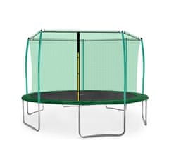 Aga Sport Fit Trampolína 430 cm Dark Green + vnútorná ochranná sieť