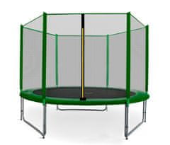 Aga Sport Pro Trampolína 250 cm Dark Green + ochranná sieť