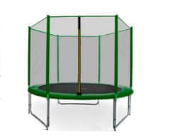 Aga Sport Pro Trampolína 220 cm Dark Green + ochranná sieť