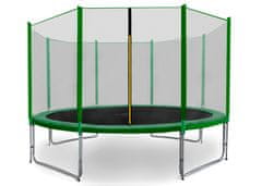 Aga Sport Pro Trampolína 335 cm Dark Green + ochranná sieť