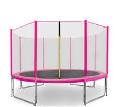 Aga Sport Pro Trampolína 366 cm Pink + ochranná sieť