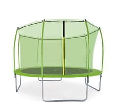 Aga Sport Fit Trampolína 366 cm Light Green + vnútorná ochranná sieť