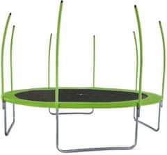 Aga Sport Fit Trampolína 366 cm Light Green + vnútorná ochranná sieť