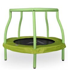 Aga Detská trampolína 116 cm Light Green