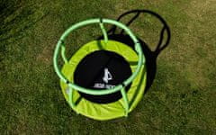 Aga Detská trampolína 116 cm Light Green