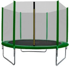 aGa SPORT TOP Trampolína 220 cm Dark Green + ochranná sieť