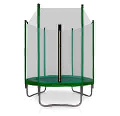 aGa SPORT TOP Trampolína 150 cm Dark Green + ochranná sieť