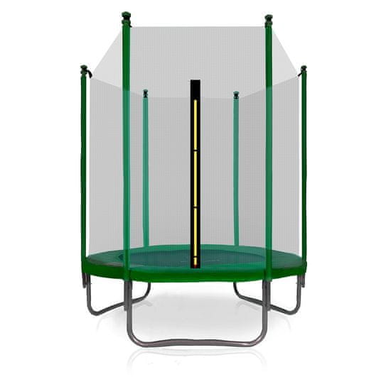 aGa SPORT TOP Trampolína 150 cm Dark Green + ochranná sieť