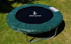 aGa SPORT TOP Trampolína 150 cm Dark Green + ochranná sieť