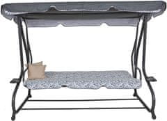 Aga Záhradná hojdačka XXXL COMFORT LUX Prestige Grey