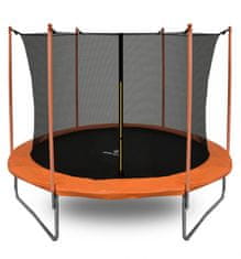 Aga Sport Fit Trampolína 180 cm Orange + vnútorná ochranná sieť