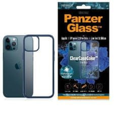 PanzerGlass ClearcaseColor puzdro pre Apple iPhone 12 Pro Max - Tmavo Modrá KP19751