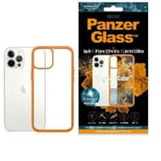 PanzerGlass ClearcaseColor puzdro pre Apple iPhone 12 Pro Max - Oranžová KP19752