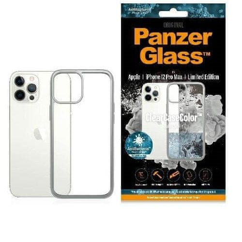 PanzerGlass ClearcaseColor puzdro pre Apple iPhone 12 Pro Max - Tmavo Modrá KP19751