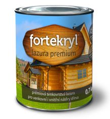 ETERNAL FORTEKRYL lazúra PREMIUM, bezfarebný, 4,5kg