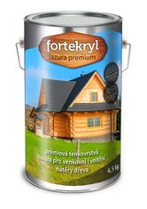 ETERNAL FORTEKRYL lazúra PREMIUM, bezfarebný, 4,5kg