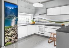 Wallmuralia.sk Foto nálepka na chladničku Čierne jazero Tatry 60x180 cm