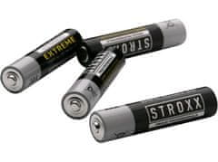 Alkalické batérie AAA - LR03 STROXX - 4 ks v blistri