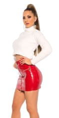 Amiatex Dámska sukna 89782 + Nadkolienky Gatta Calzino Strech, červená, M