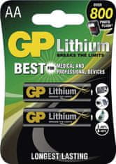 GP Batteries GP lítiová batéria 1,5V AA (FR6) 2ks blister