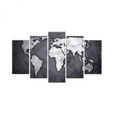 Hanah Home Viacdielny obraz Abstract World 110x60 cm