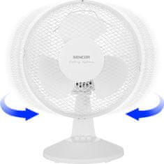 SENCOR SFE 2310WH ventilátor stolní