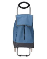 EXCELLENT Nákupná taška na kolieskach 30 l modrá
