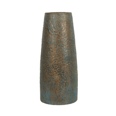 Beliani Dekoratívna keramická váza zlatá / tyrkysová SEGOVIA