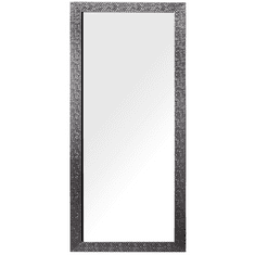 Beliani Nástenné zrkadlo 50 x 130 cm strieborné AJACCIO