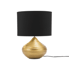 Beliani Zlatá stolná lampa KUBAN
