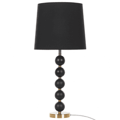 Beliani Stolová lampa 75 cm čierna / zlatá ASSONET