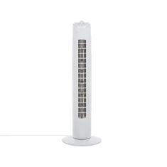 Beliani Stĺpový ventilátor 80 cm biela WELLAND