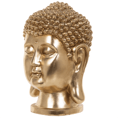 Beliani Dekoratívna figúrka zlatá 41 cm BUDDHA