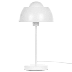 Beliani Stolná lampa 44 cm biela SENETTE