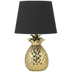 Beliani Stolná lampa zlatá PINEAPPLE