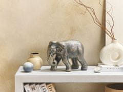 Beliani Dekoratívna figúrka slon mosadz MAIDI