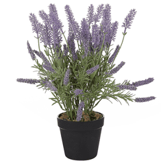 Beliani Umelá rastlina v kvetináči 42 cm LAVENDER PLANT