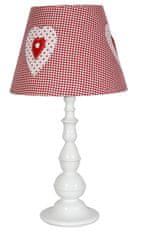 Candellux SWEET 2 Stolová lampa 1X60W E27 Ružová