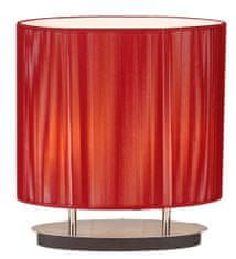 Candellux Stolová lampa ARTEMIS 2X60W E27 červená