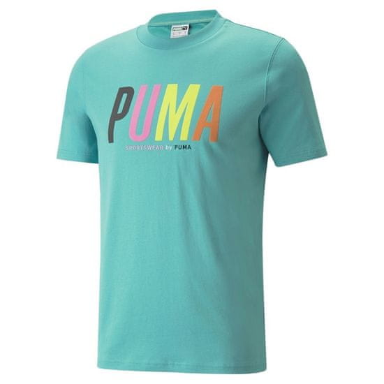 Puma Tričko tyrkysová M Swxp Graphic