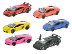 Mikro Trading Lamborghini 1:36 kovový matný spätný lak