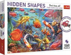 Puzzle Hidden Shapes: Podmořský život - 1060 dílků