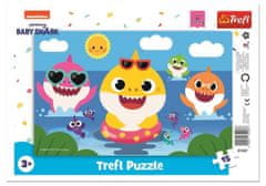 Puzzle Baby Shark: Veselí žraloci 15 dílků