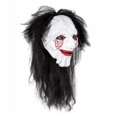 Korbi Profesionálna latexová maska Jigsaw Puppet, Halloween