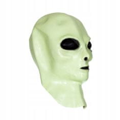 Korbi Profesionálna latexová maska Alien Glow in Dark